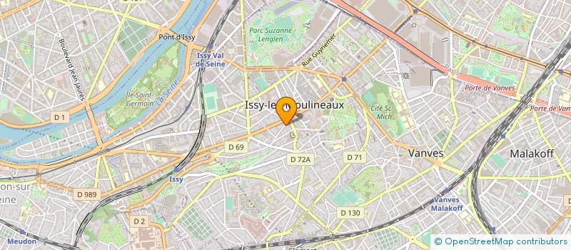 localisation de l'entreprise LEVER DE COUDE à ISSY-LES-MOULINEAUX