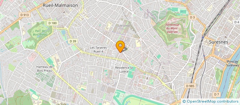 localisation de l'entreprise LEVER LES PAUPIERES à RUEIL MALMAISON