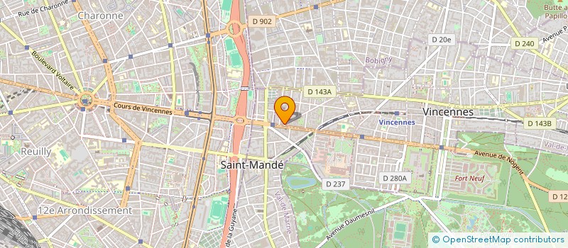 localisation de l'entreprise LEVERAGE  NOISY-LE-GRAND