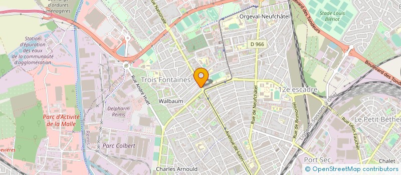 localisation de l'entreprise LEVERBE - BATTEUX à PAISSY