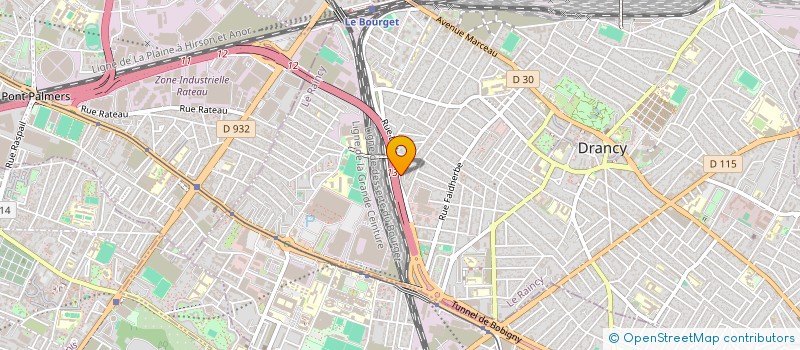 localisation de l'entreprise LEVERT BATIMENT  DRANCY