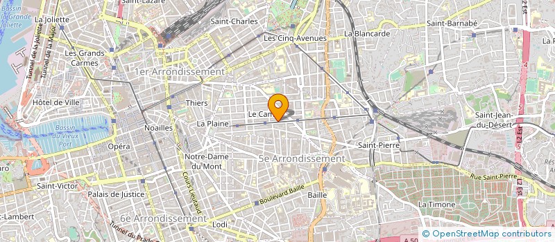 localisation de l'entreprise LEVET MOTTIN IMMOBILIER à MARSEILLE
