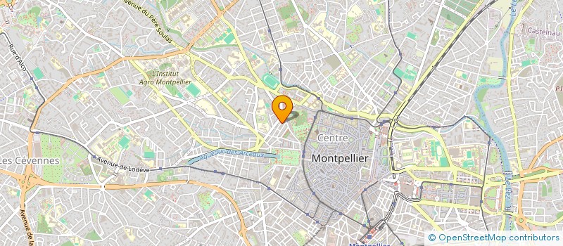 localisation de l'entreprise LEVET TOILLIER INDIVISION à MONTPELLIER