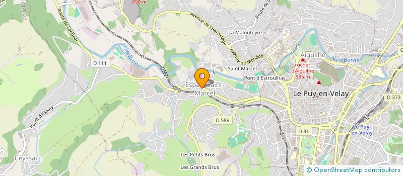 localisation de l'entreprise LEVI DEO à ESPALY-SAINT-MARCEL