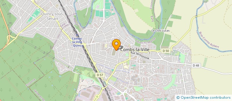 localisation de l'entreprise LEVI ORGANISATION  COMBS-LA-VILLE