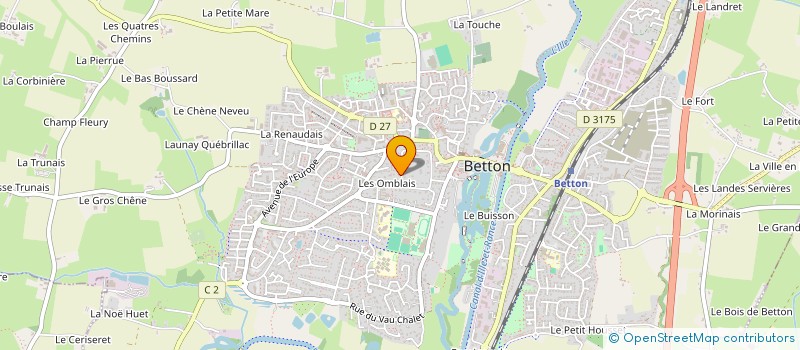 localisation de l'entreprise LEVI SNOW  BETTON