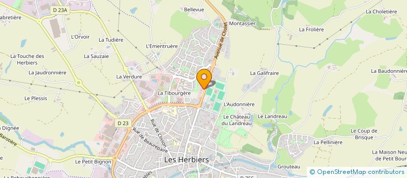 localisation de l'entreprise LEVIA à LES HERBIERS