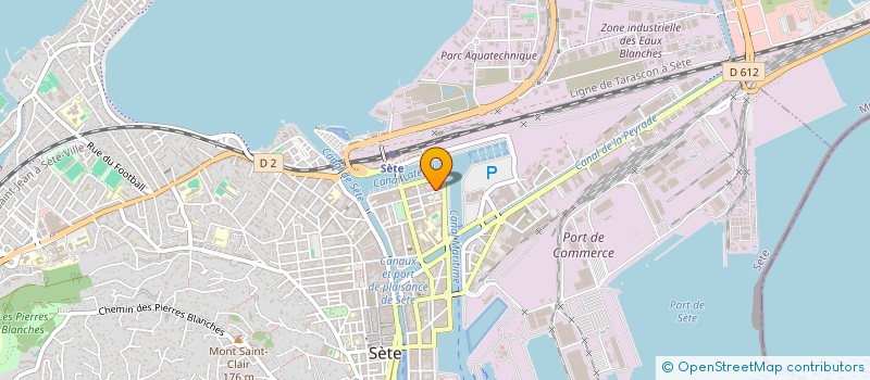 localisation de l'entreprise LEVIANA à SETE