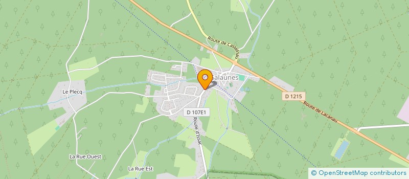 localisation de l'entreprise LEVIATHAN  SALAUNES