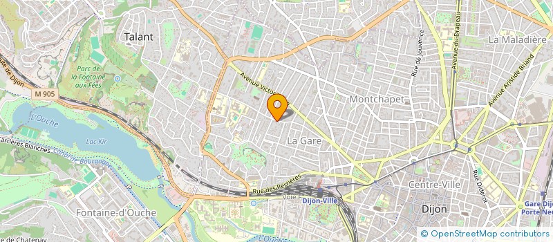 localisation de l'entreprise LEVIATHAN  TALANT