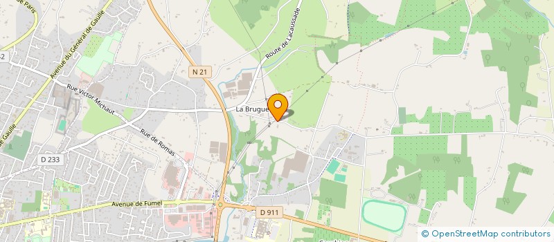 localisation de l'entreprise LEVIER LAURENT  VILLENEUVE-SUR-LOT