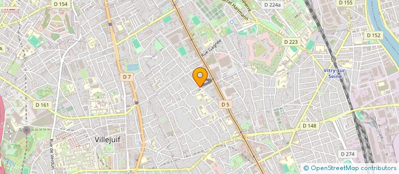 localisation de l'entreprise LEVIER SOFTWARE à VITRY-SUR-SEINE