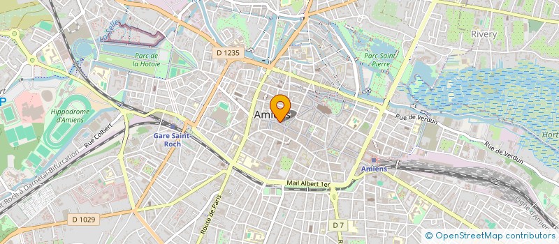 localisation de l'entreprise LEVIEUX - REYNAL INDIVISION  AMIENS