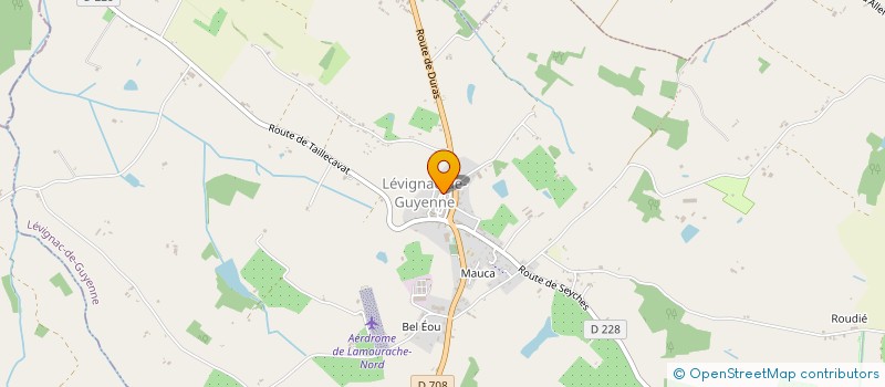 localisation de l'entreprise LEVIGNERGIES  LEVIGNAC-DE-GUYENNE