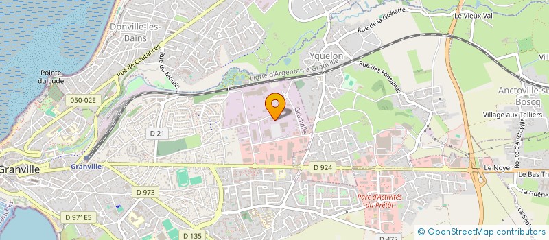 localisation de l'entreprise LEVILLAIN NICOLAS  GRANVILLE