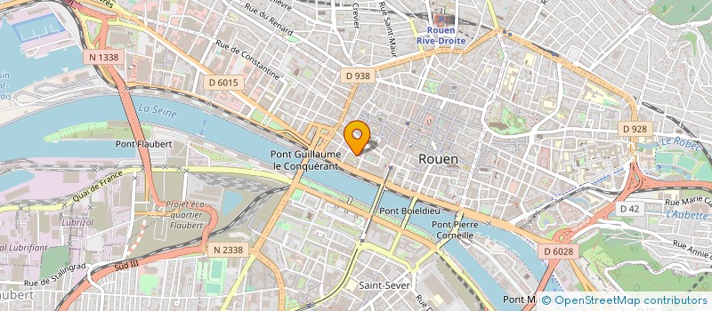 localisation de l'entreprise LEVILLAIN SAS à ROUEN