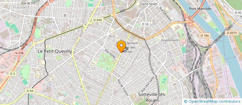 localisation de l'entreprise LEVILONG à ROUEN