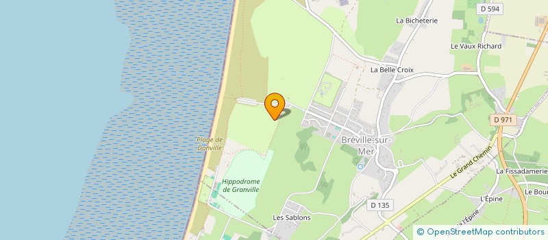 localisation de l'entreprise LEVINAUDYS  BREVILLE-SUR-MER