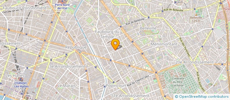 localisation de l'entreprise LEVINCE  PARIS