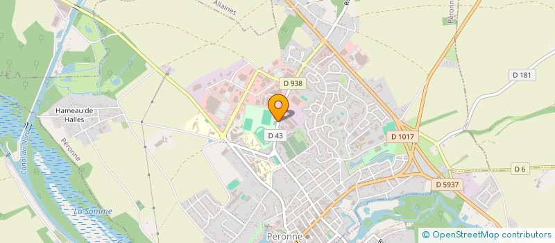 localisation de l'entreprise LEVINE  PERONNE