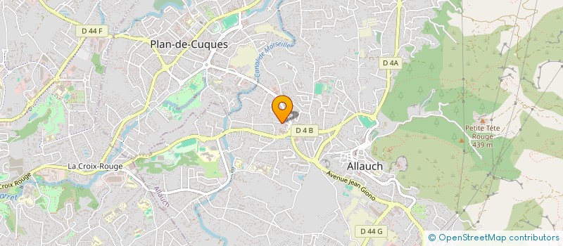 localisation de l'entreprise LEVINE SOCIETE IMMOBILIERE  ALLAUCH