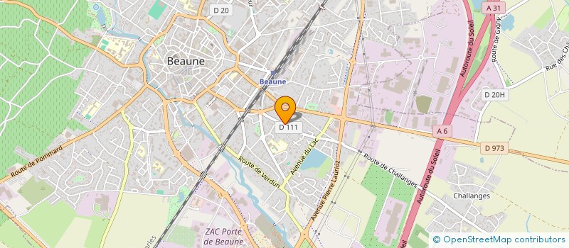 localisation de l'entreprise LEVINVEST  BEAUNE