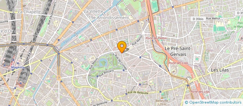 localisation de l'entreprise LEVINVEST  PARIS