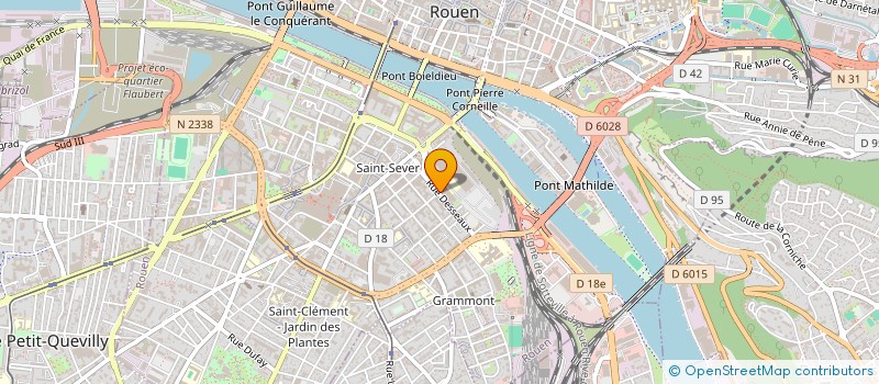localisation de l'entreprise LEVIONNOIS à ROUEN