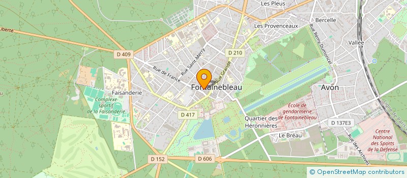 localisation de l'entreprise LEVIONNOIS à FONTAINEBLEAU