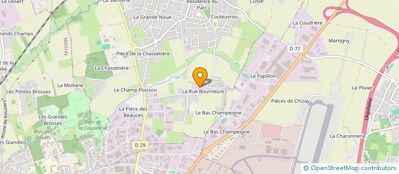 localisation de l'entreprise LEVIOSA à NOTRE-DAME-D'OE