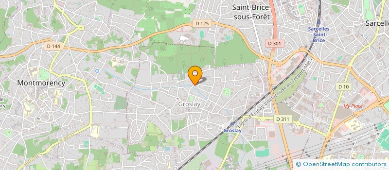 localisation de l'entreprise LEVIS  GROSLAY