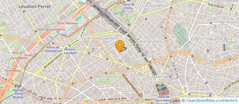 localisation de l'entreprise LEVIS NAILS à NEUILLY-SUR-SEINE