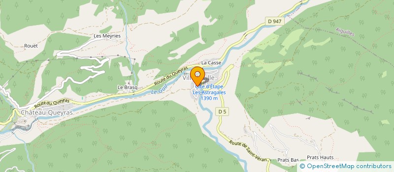 localisation de l'entreprise LEVIVARAIS à MOLINES-EN-QUEYRAS