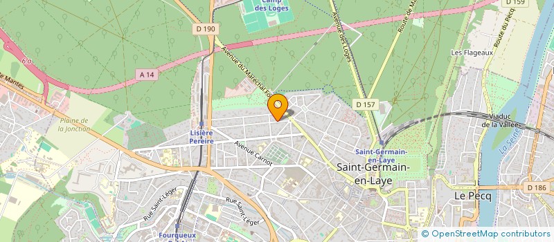 localisation de l'entreprise LEVIVIER CONSEIL  SAINT-GERMAIN-EN-LAYE