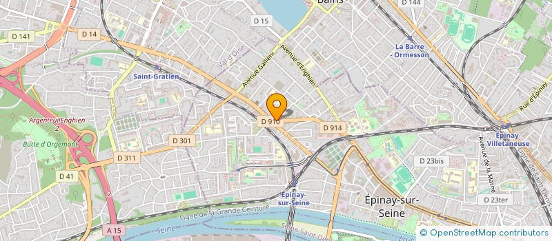 localisation de l'entreprise LEVL à EPINAY-SUR-SEINE