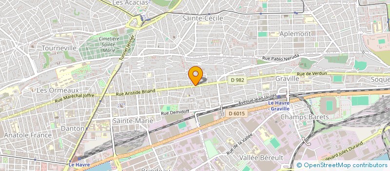 localisation de l'entreprise LEVLOU à LE HAVRE