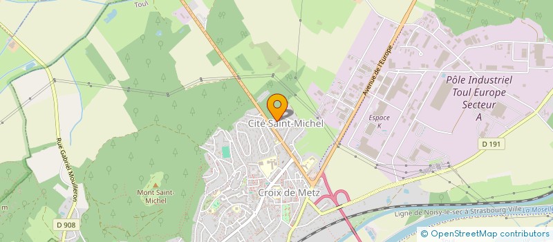 localisation de l'entreprise LEVO  TOUL