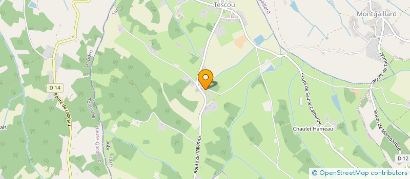 localisation de l'entreprise LEVOLTEC à BEAUVAIS-SUR-TESCOU