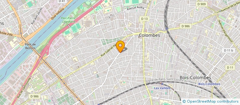 localisation de l'entreprise LEVORTECH à COLOMBES