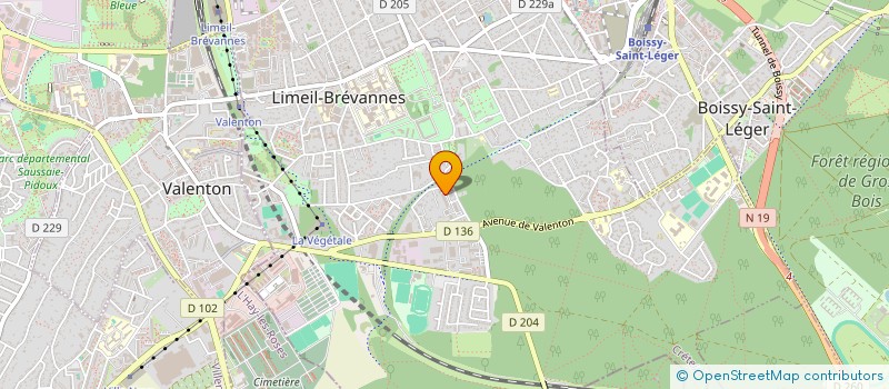 localisation de l'entreprise LEVRAIHARLEMMUSIK à LIMEIL-BREVANNES