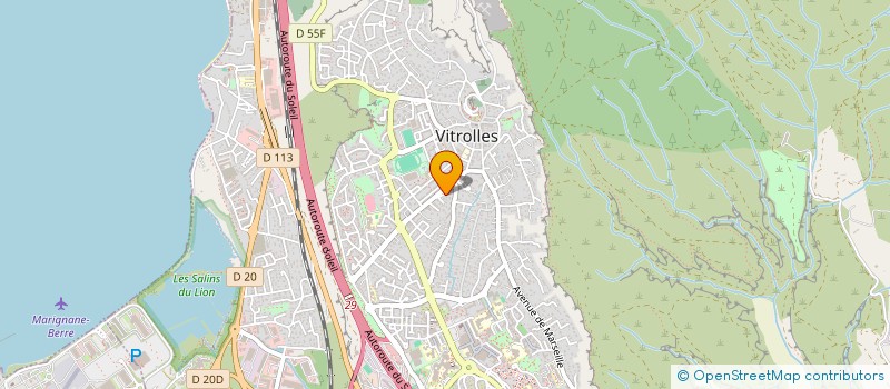 localisation de l'entreprise LEVRERE à VITROLLES