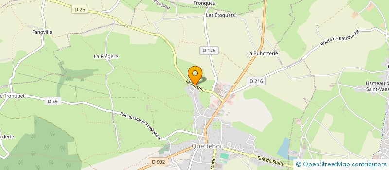 localisation de l'entreprise LEVREUX FINANCIERE  QUETTEHOU