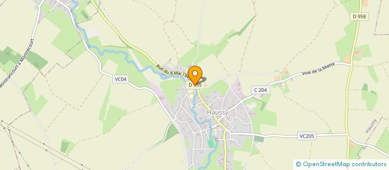 localisation de l'entreprise LEVREZ  HAUSSY