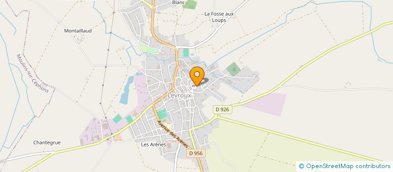 localisation de l'entreprise LEVROUX SERVICES à LEVROUX