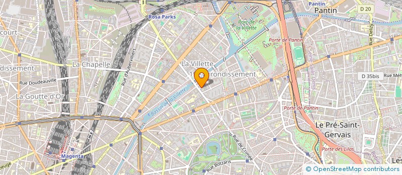 localisation de l'entreprise LEVS  PARIS