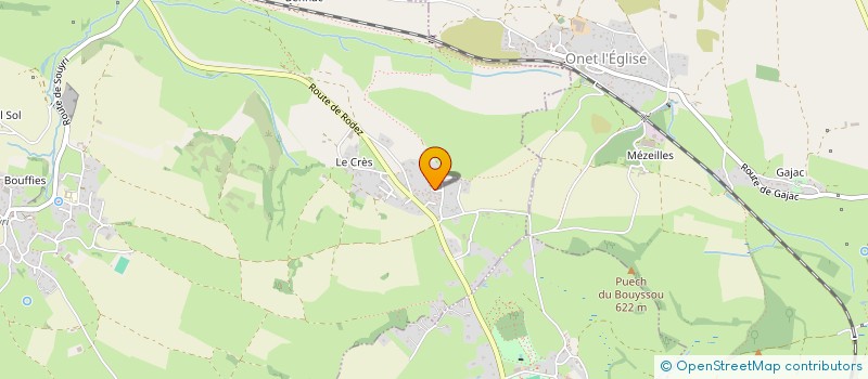 localisation de l'entreprise LEVSTRAL  SALLES-LA-SOURCE