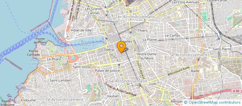 localisation de l'entreprise LEVUPP à MARSEILLE