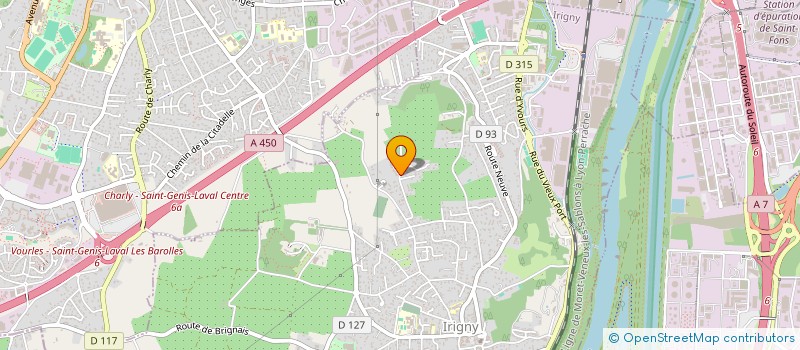 localisation de l'entreprise LEVY  IRIGNY