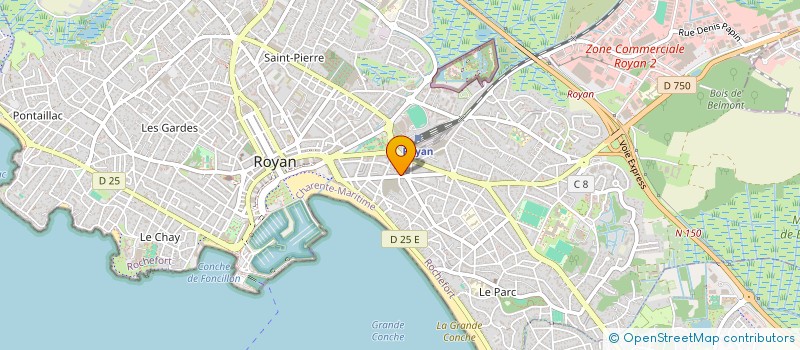 localisation de l'entreprise LEVY-BOUCHET  ROYAN