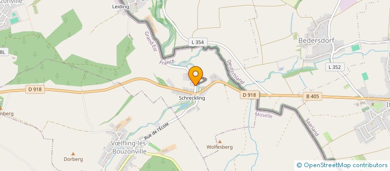 localisation de l'entreprise LEVY-FRANCE  HEINING-LES-BOUZONVILLE